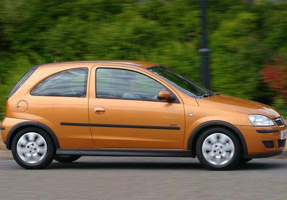 Vauxhall Corsa 3-door (C) 2003–06 photos