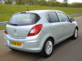 Vauxhall Corsa 5-door (D) 2009–10 pictures