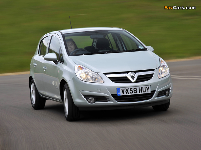 Vauxhall Corsa 5-door (D) 2009–10 pictures (640 x 480)