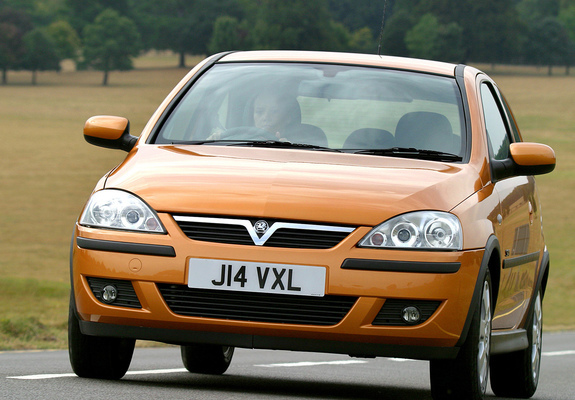 Vauxhall Corsa 3-door (C) 2003–06 wallpapers