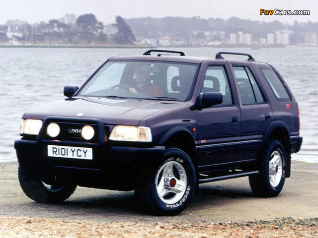 Images of Vauxhall Frontera (A) 1992–98 (640 x 480)