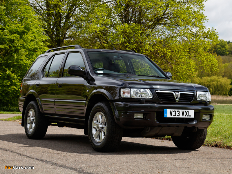 Vauxhall Frontera (B) 1998–2003 images (800 x 600)