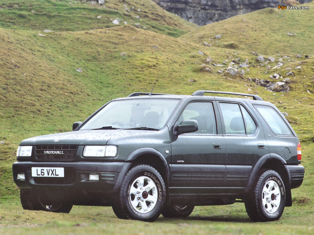 Vauxhall Frontera (B) 1998–2003 wallpapers (1024 x 768)