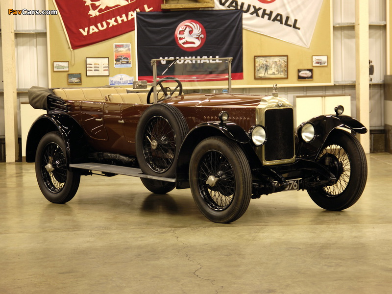 Vauxhall M-Type 14/40 Princeton Tourer 1923 photos (800 x 600)