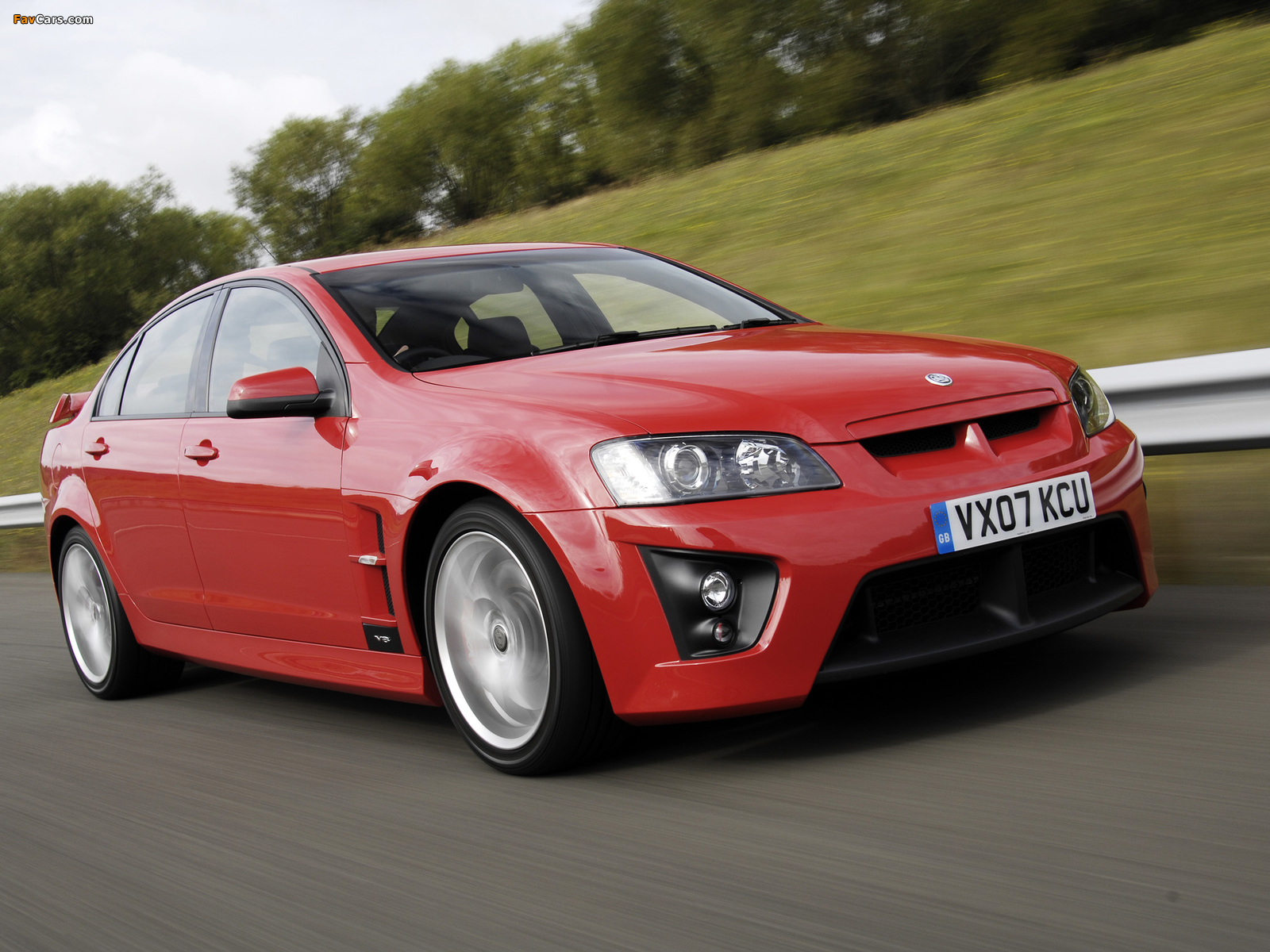 Images of Vauxhall VXR8 2007–09 (1600 x 1200)