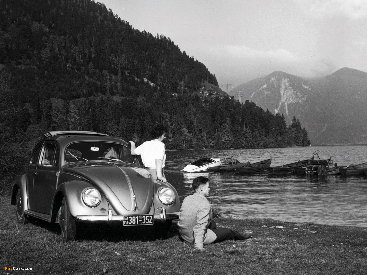Photos of Volkswagen Käfer 1100 (Typ 11) 1949–53 (1280 x 960)