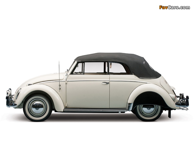 Photos of Volkswagen Beetle Convertible US-spec 1959 (640 x 480)