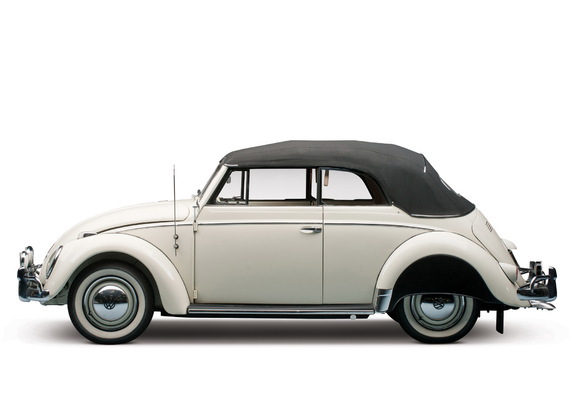 Photos of Volkswagen Beetle Convertible US-spec 1959