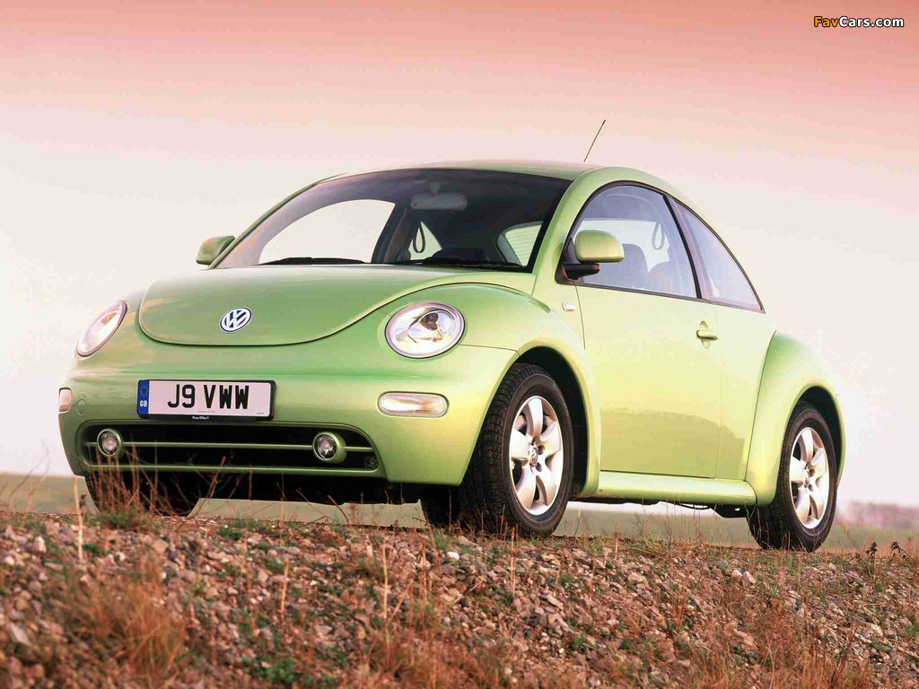 Photos of Volkswagen New Beetle UK-spec 1998–2005 (1024 x 768)