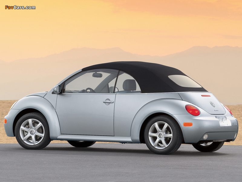 Photos of Volkswagen New Beetle Convertible 2000–05 (800 x 600)