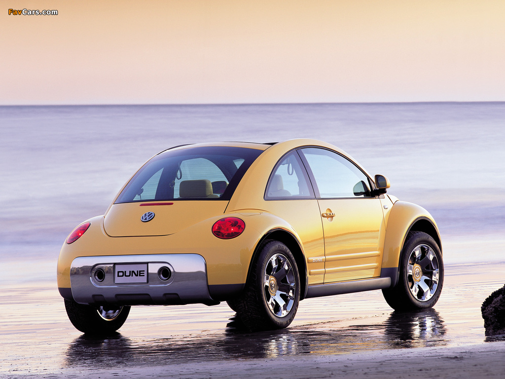 Photos of Volkswagen New Beetle Dune Concept 2000 (1024 x 768)