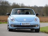 Photos of Volkswagen Beetle Cabrio UK-spec 2013