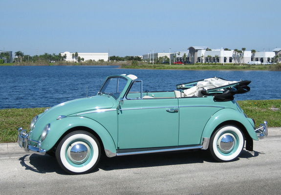 Pictures of Volkswagen Beetle Convertible (Type 1) 1962–68