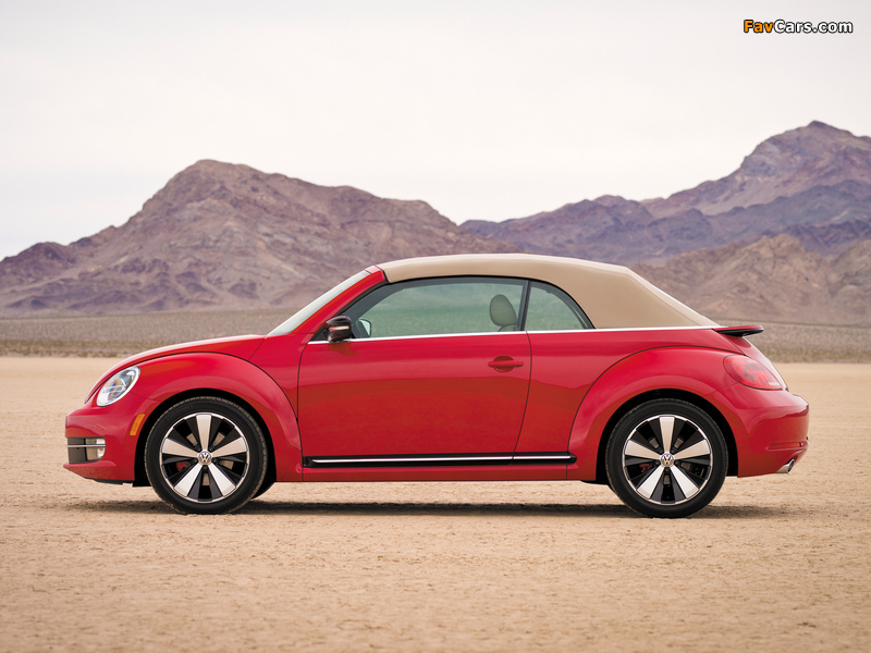 Pictures of Volkswagen Beetle Convertible Turbo 2012 (800 x 600)