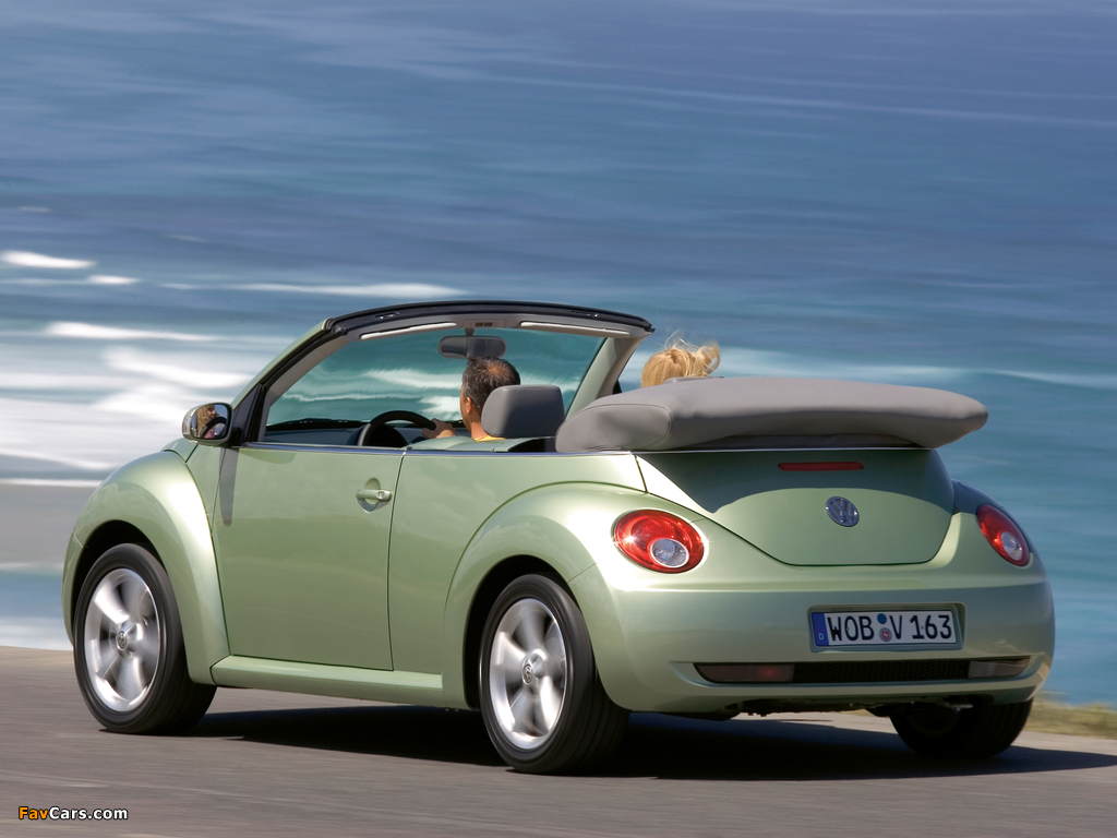 Volkswagen New Beetle Cabrio 2006–10 images (1024 x 768)