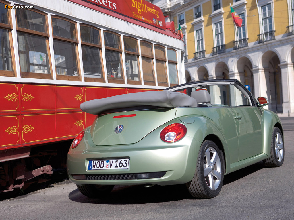 Volkswagen New Beetle Cabrio 2006–10 images (1024 x 768)