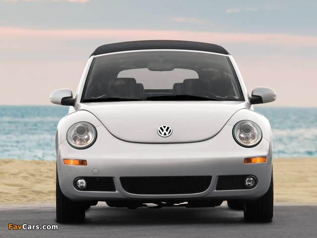 Volkswagen New Beetle Convertible 2006–10 pictures (640 x 480)