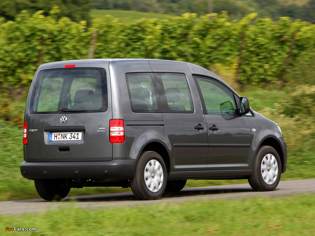 Pictures of Volkswagen Caddy BlueMotion (Type 2K) 2010 (1024 x 768)