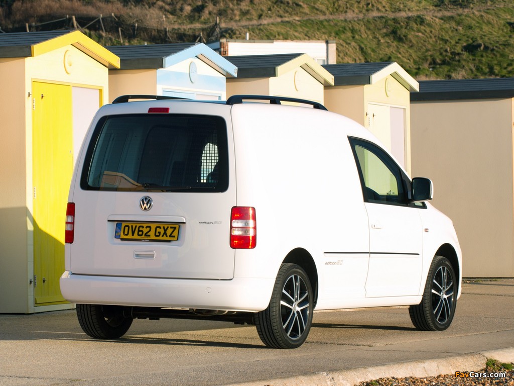 Volkswagen Caddy Kasten Edition 30 UK-spec (Type 2K) 2011 images (1024 x 768)
