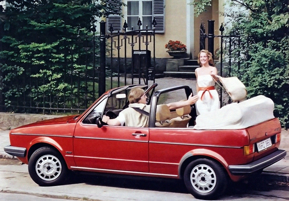 Images of Volkswagen Golf Cabrio (Typ 17) 1979–88