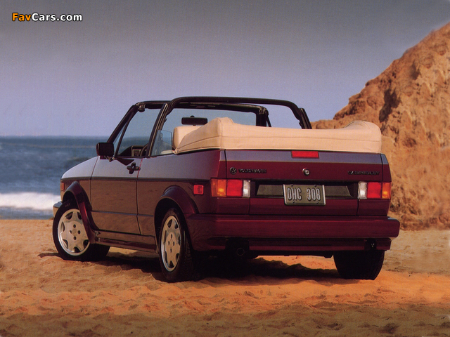 Images of Volkswagen Cabriolet (Typ 17) 1988–93 (640 x 480)
