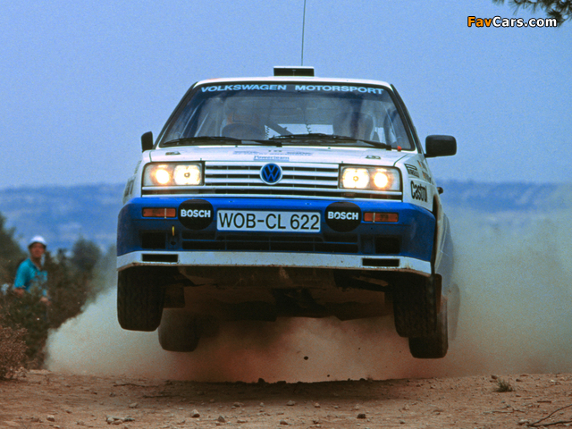 Images of Volkswagen Golf Rallye G60 Rally Car (Typ 1G) 1990 (640 x 480)