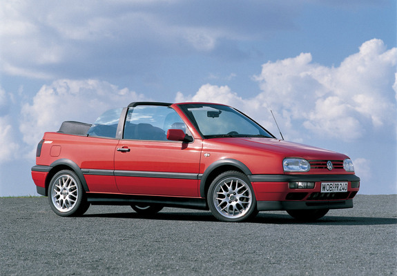 Images of Volkswagen Golf Cabrio (Typ 1H) 1993–97