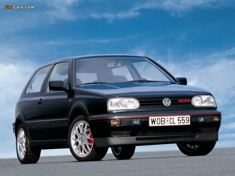 Images of Volkswagen Golf GTI Special Edition (Typ 1H) 1996 (800 x 600)