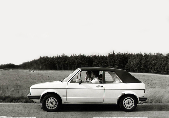 Photos of Volkswagen Golf Cabrio (Typ 17) 1979–88