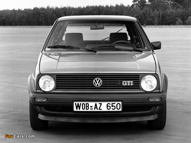 Photos of Volkswagen Golf GTI (Typ 19) 1984–86 (640 x 480)