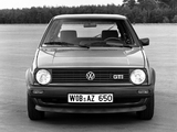 Photos of Volkswagen Golf GTI (Typ 19) 1984–86