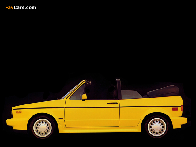 Photos of Volkswagen Cabriolet (Typ 17) 1988–93 (640 x 480)