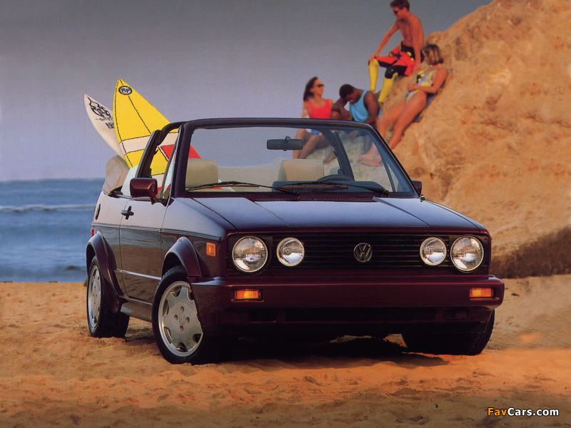 Photos of Volkswagen Cabriolet (Typ 17) 1988–93 (800 x 600)