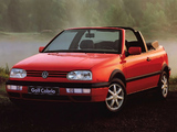 Photos of Volkswagen Golf Cabrio (Typ 1H) 1993–97