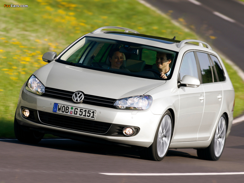 Photos of Volkswagen Golf Variant (Typ 5K) 2009 (1024 x 768)