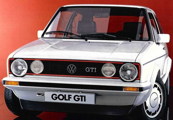 Pictures of Volkswagen Golf GTI Pirelli (Typ 17) 1983