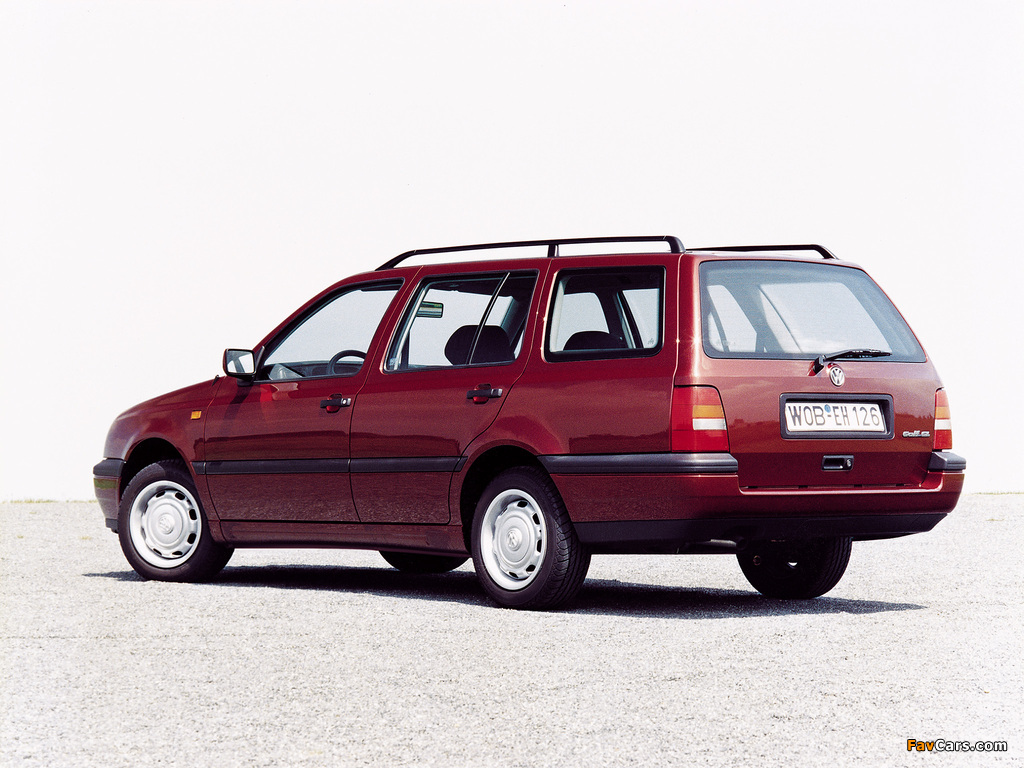 Pictures of Volkswagen Golf Variant (Typ 1H) 1993–99 (1024 x 768)