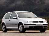 Pictures of Volkswagen Golf 1.6 3-door ZA-spec (Typ 1J) 1997–2003