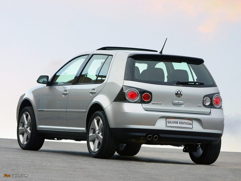 Pictures of Volkswagen Golf Silver Edition BR-spec (Typ 1J) 2009 (1024 x 768)