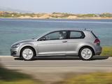 Pictures of Volkswagen Golf TSI BlueMotion 3-door (Typ 5G) 2012