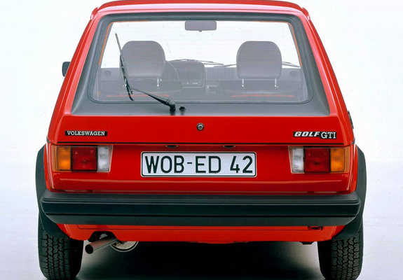 Volkswagen Golf GTI 3-door (Typ 17) 1976–83 pictures