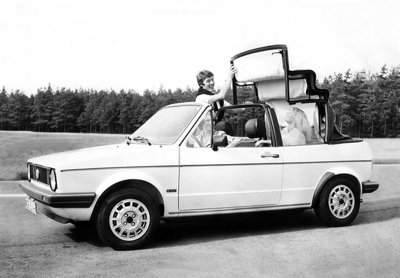 Volkswagen Golf Cabrio (Typ 17) 1979–88 pictures