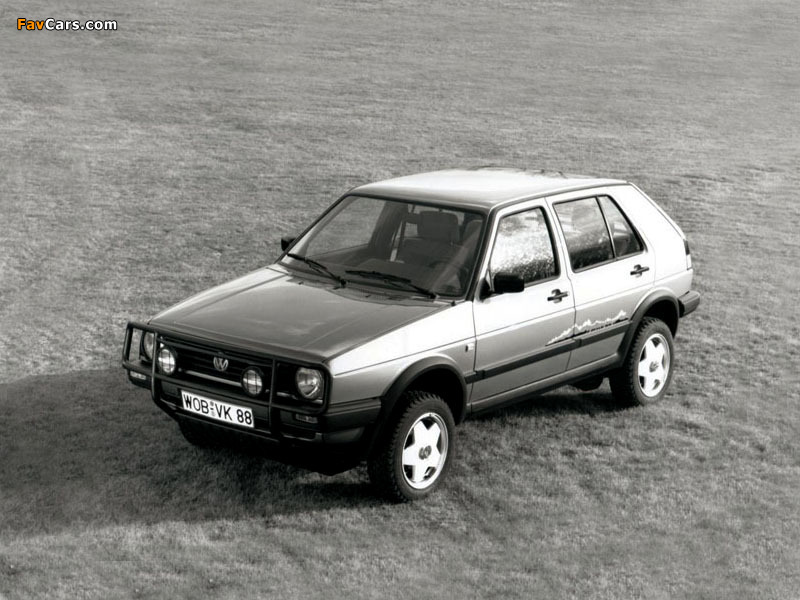 Volkswagen Golf Country (Typ 1G) 1990–91 pictures (800 x 600)