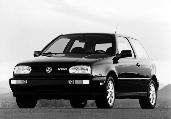 Volkswagen Golf VR6 3-door (Typ 1H) 1991–97 pictures