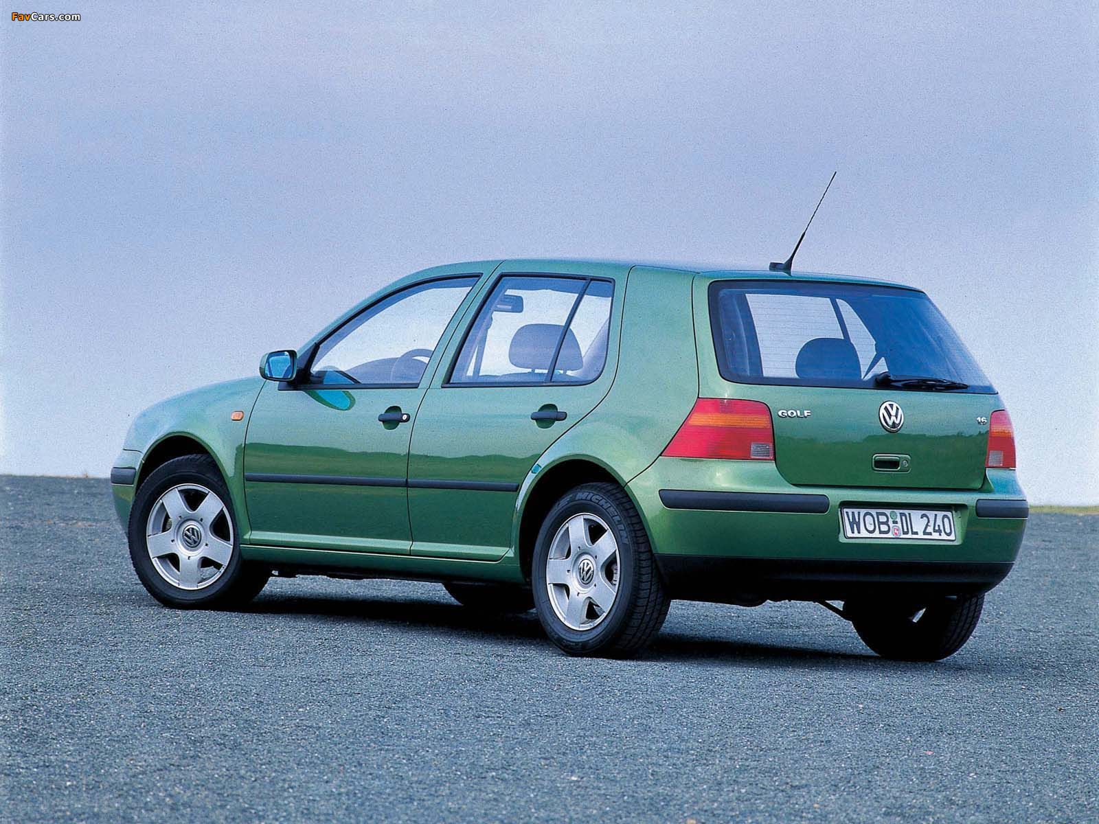 Volkswagen Golf 5-door (Typ 1J) 1997–2003 photos (1600 x 1200)