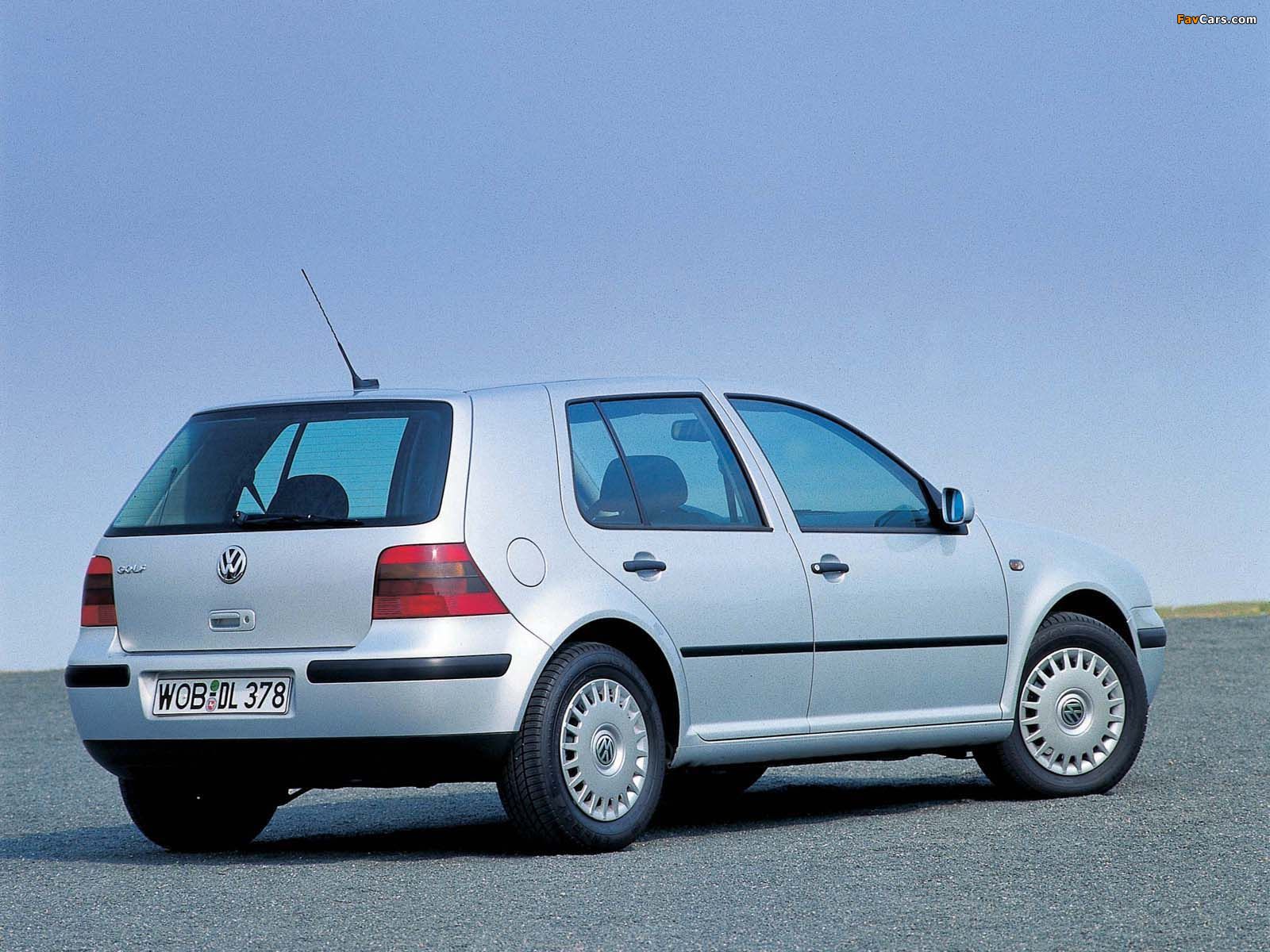 Volkswagen Golf 5-door (Typ 1J) 1997–2003 photos (1600 x 1200)
