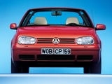 Volkswagen Golf Cabrio (Typ 1J) 1998–2002 photos