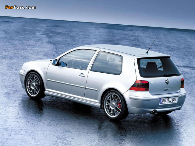 Volkswagen Golf GTI 25th Anniversary (Typ 1J) 2001 images (640 x 480)