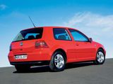Volkswagen Golf 1.6 FSI 3-door (Typ 1J) 2002–03 pictures