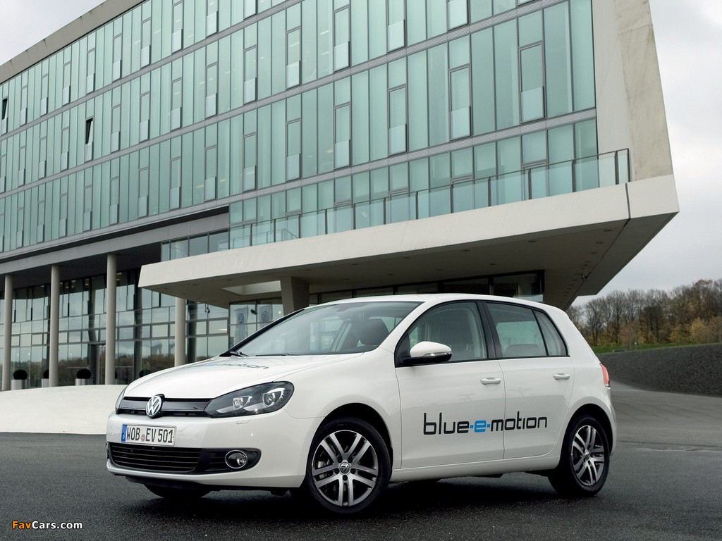 Volkswagen Golf Blue-e-motion Prototype (Typ 5K) 2010 images (1024 x 768)